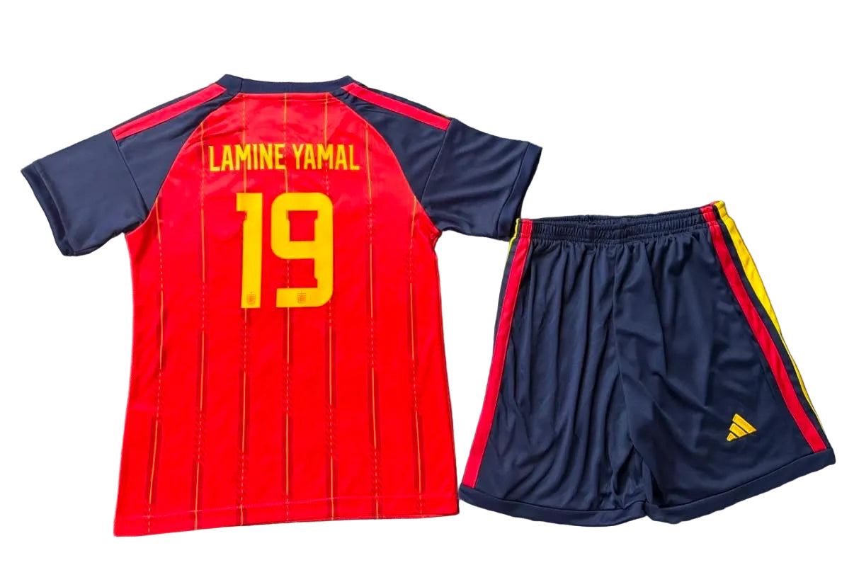 Spain Home Football Kit Kids