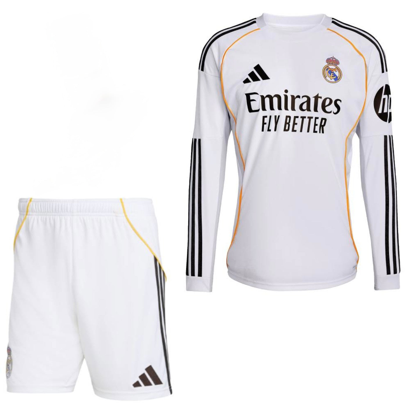 Real Madrid Home Long sleeve Football kit