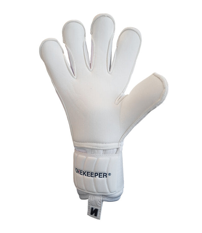 Solid White Onekeeper GK Gloves