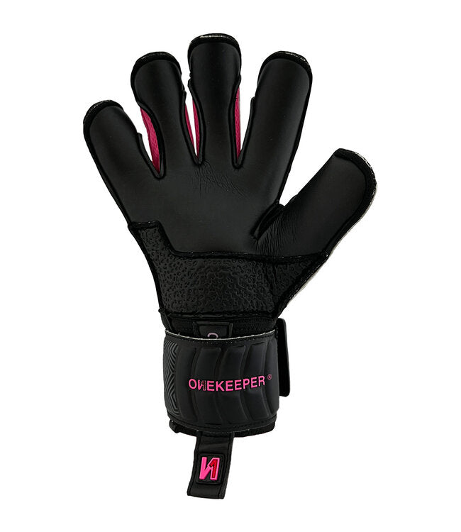 Vector Black Pink Onekkeper GK Gloves
