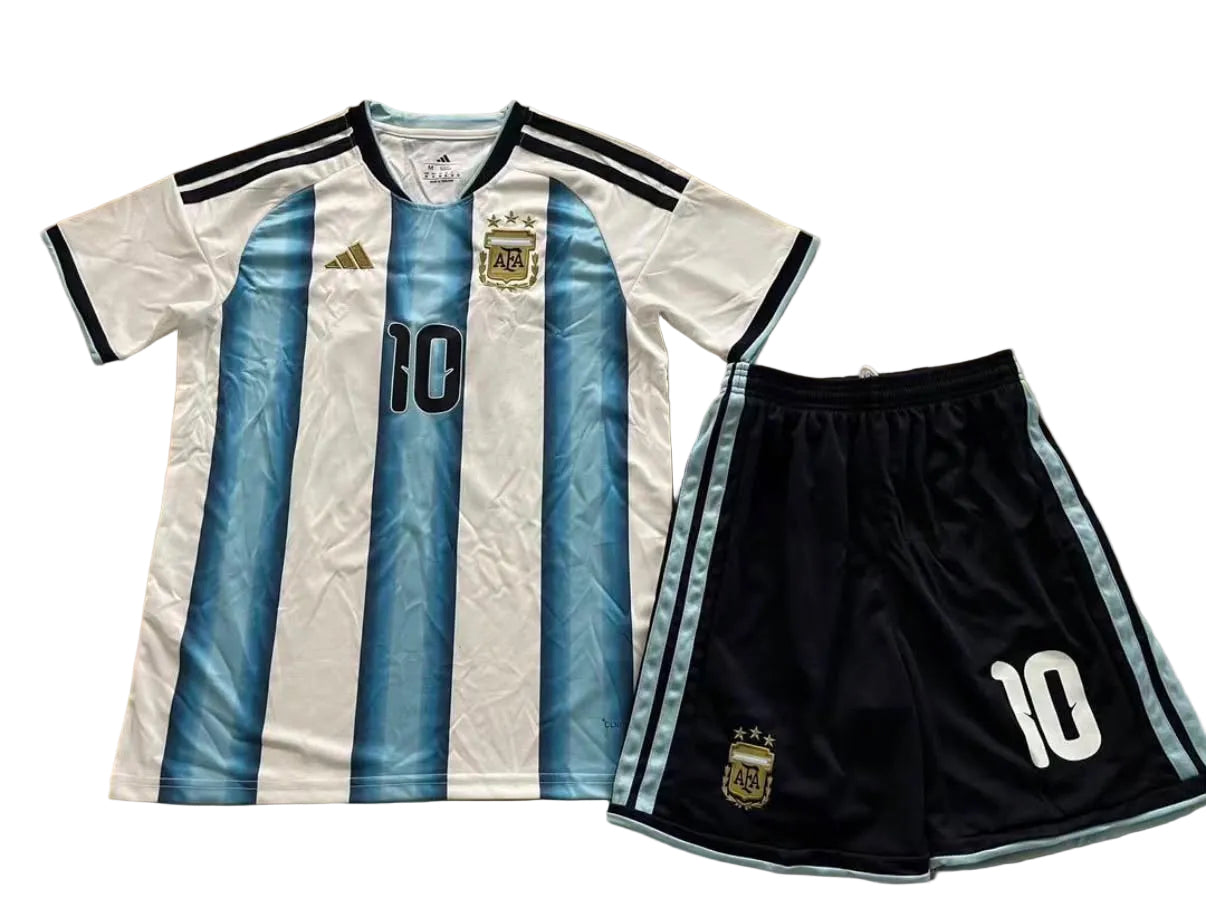 Argentina Home Football Kit Kids