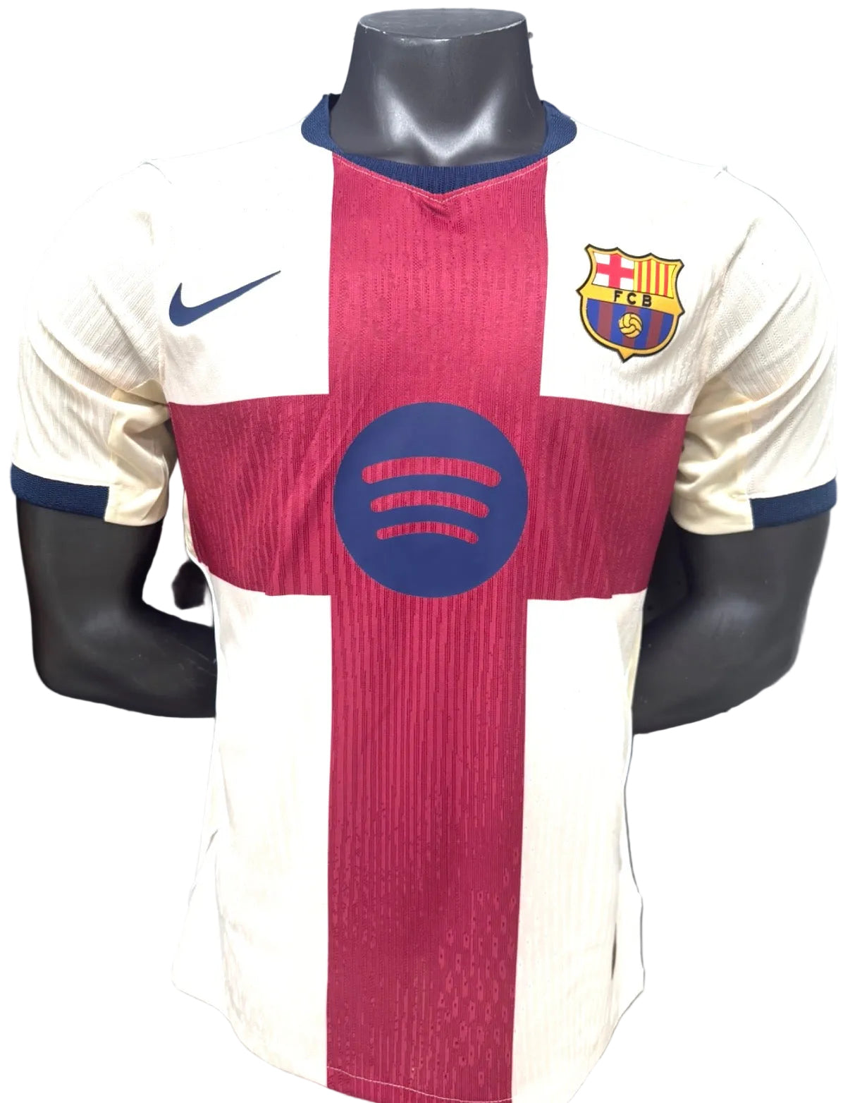 Barcelona Player Version Jersey White