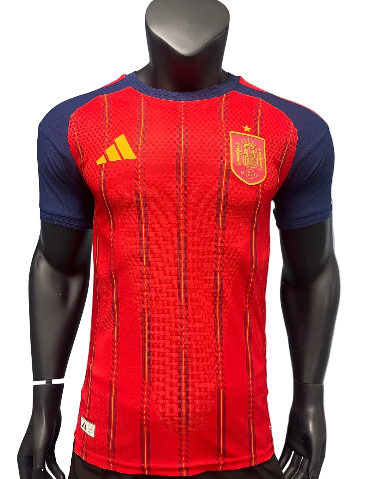 Spain Home Player Version Jersey