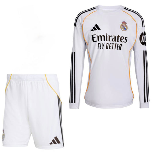 Real Madrid Home Long sleeve Football kit