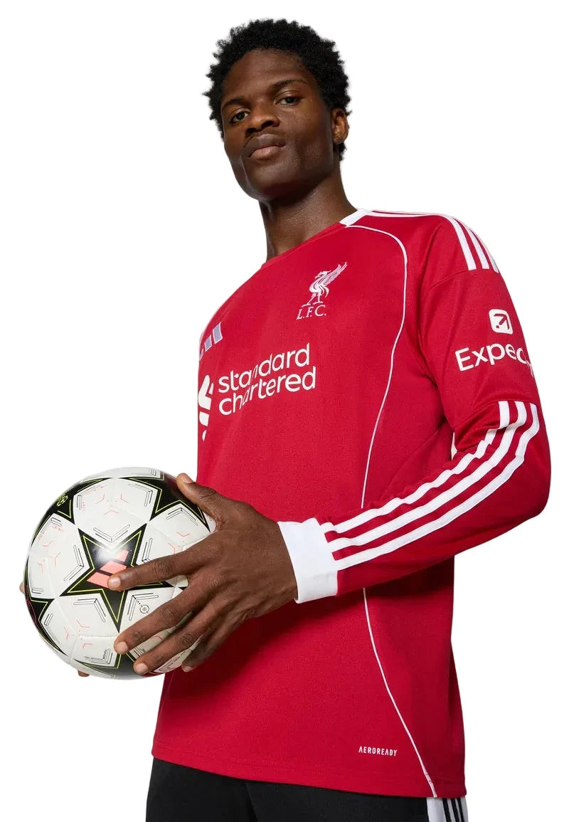 Liverpool Home Long Sleeve Football Kit