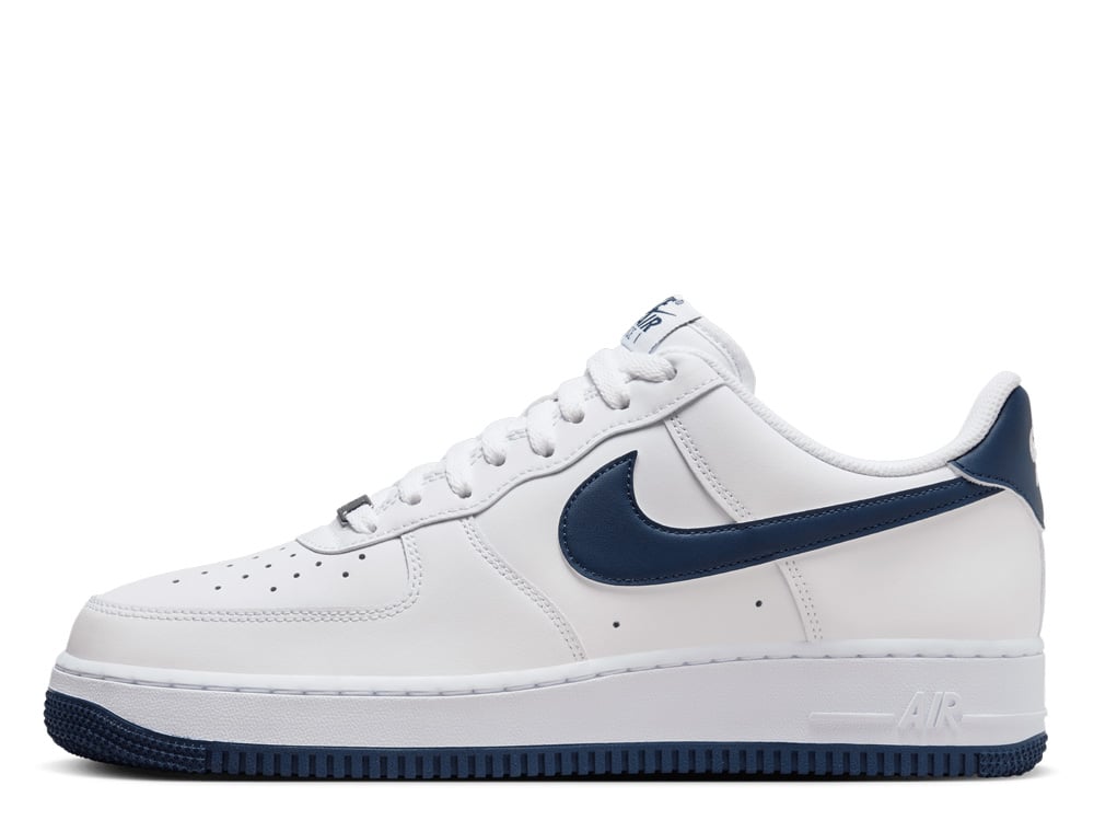 Nike Airforce White Navy swoosh