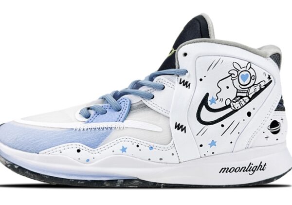 Basketball Shoes Kyrie White/ Light Blue